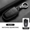 Leather Car Key Case Cover For Ford Focus Explorer Edge Mustang Fusion Mondeo Kuka Escape F250 F350 F450 F550 Galaxy Auto Parts