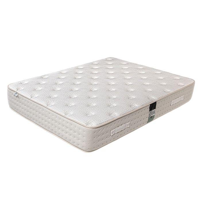 Mattress Set 140x190 Cm, Purlux, 26 Cm, Memory Foam, Firm, Summer/winter Side + White Base 13 Cm Thick