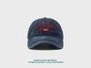 Denim retro washed large letter baseball cap letter couple soft top distressed sun protection peaked cap for men