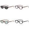 Trendy Cat Eye Glasses With Pc Lenses For Sun Protection And Fashion Accessory