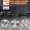 Dumbbell Spotter Hooks Hanger, 250 lbs Load Capacity Heavy Power Dumbbells Rack Attachments for Dumbbell Bench Press with Wrist Straps, Pairs