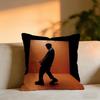 Gallant Album Cushion Cover Cozy Velvet Throw PillowSoft Warm Cushion For Sofa  Bed