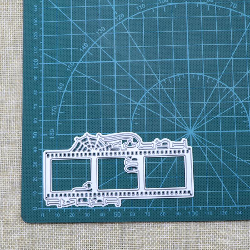 

Поделки на Хэллоуин, гадость или жизнь, скрапбукинг, металлические штампы для резки, для самостоятельного изготовления открыток, украшения, ремесла серебряный