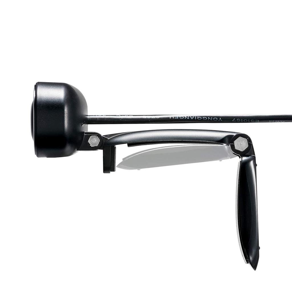 Sanwa Supply 2MP Full HD Webcam with Microphone and Skype Compatible Built-in (CMS-V41BK)