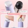 Portable Silicone Lip Brush Q Soft Small Round Head Lip Brush Stick Lipstick Brush Blending Concealer Brush Mini Novice Makeup Brush