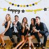 Happy New Year Decoration Banner 2026, Happy New Years Banners, New Years Sign NYE Banner for 2026 New Year Eve Party Supplies