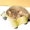 Soft Cat Sleeping Neck Pillow Deer/Pig/Bear Shape Dog Bed Pillow Pet Calming Toy  Sleeping