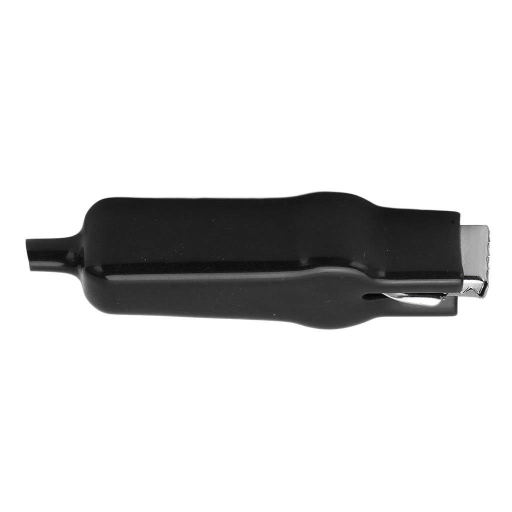 10pcs Battery Clamps 20A Large Opening Strong Bite Force Electric Wire Clips Connectors for Electrical DevicesBlack