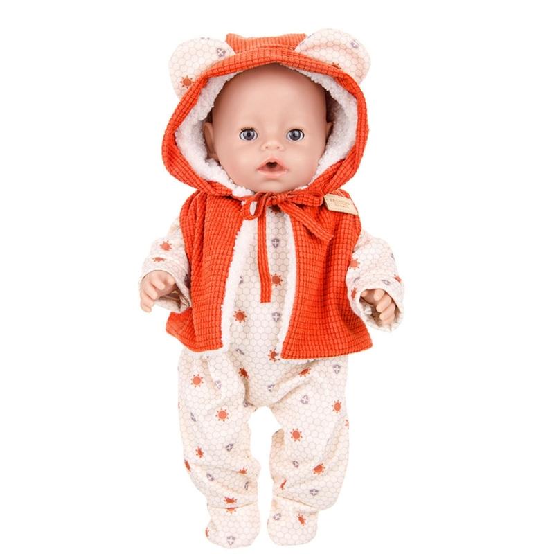 18inch Doll Clothes Soft Winter Autumn Wear Doll Clothing For 43cm Girl Doll Children Roleplay Acitivty Toy Accessory