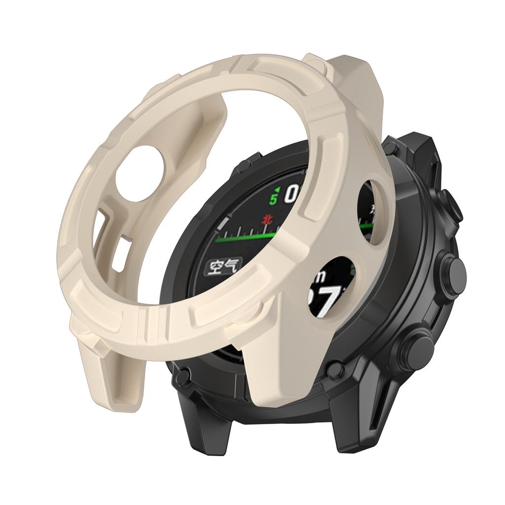 Armor Hollow TPU Protector Case For Garmin Descent G2 Frame Hard Cover Printing Protective Watch Shell Descent G2  Cases Bumper