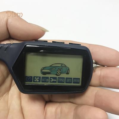 Elens Store A91 Metal Car Security System Anti-Theft Sound Alarm Two-way Remote Control