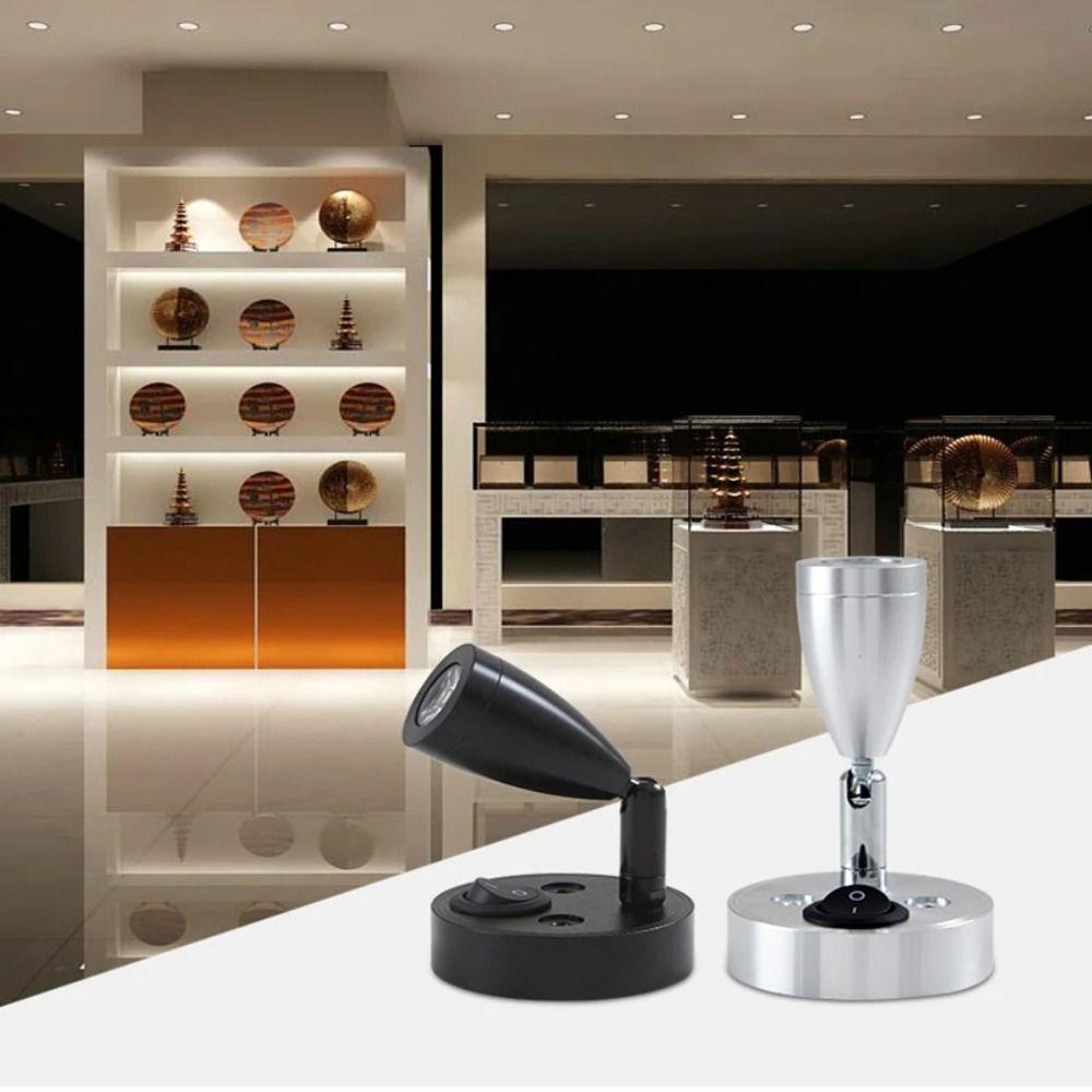 Aluminum LED Spot Reading Light Adjustable Wall Lamp Bedside Lamp  RV Boat Caravan Camp Trailer