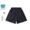 Mengtejiao Girls' Summer Lace Trim Faux Denim Shorts