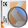Concept 58mm Polarizing Filter for Contrast and Reflection Thin Includes 1 Cleaning Cloth K&F Adjustment, Frame, (Nano-Klear)