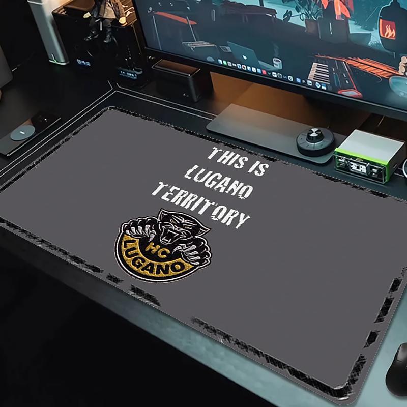 Lugano Fc Mouse Pad Large Gaming Table Cushion Nonslip Laptop Tablet Big Mousepad Xxl Mat Mini Pc Playmat With Lock Edge