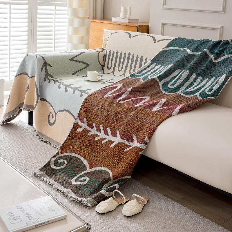 Sofa Cover Cloth All-Inclusive Nordic Modern Simple Sofa Towel Sofa Cushion Four Seasons Universal Full Cover Blanket
