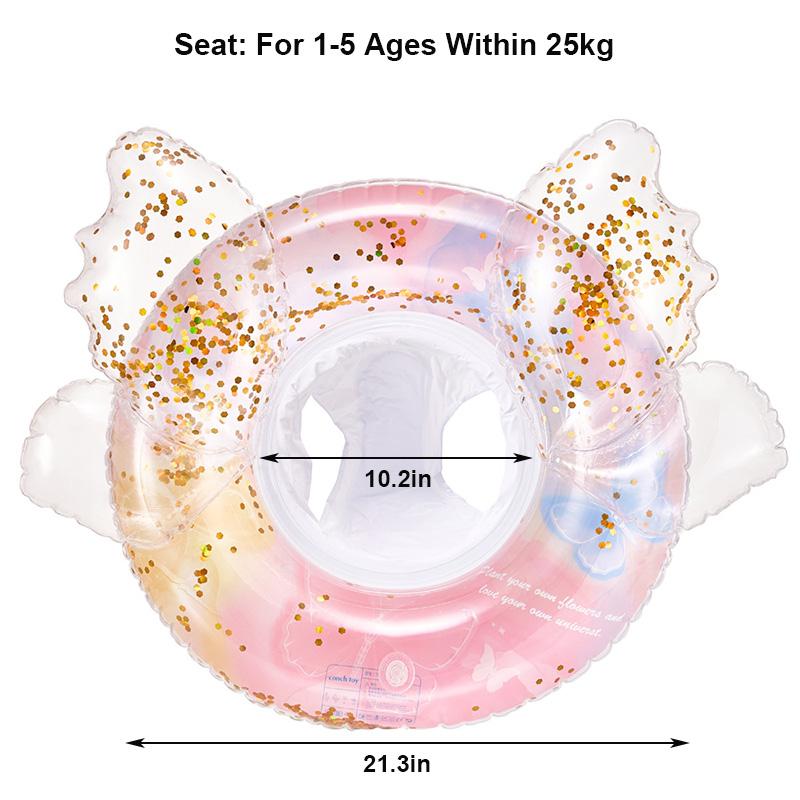 Rooxin Baby Swim Ring Tube Inflatable Swimming Ring Seat For Kid Swimming Circle Float Swim Pool Beach Water Play Equipment