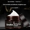 Oční krém s extraktem z hadího jedu, péče o pleť očí, oční vaky, tmavé kruhy pod očima, jemné vrásky