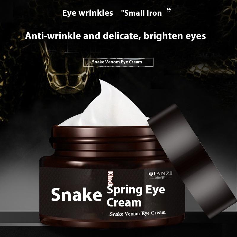 Oční krém s extraktem z hadího jedu, péče o pleť očí, oční vaky, tmavé kruhy pod očima, jemné vrásky
