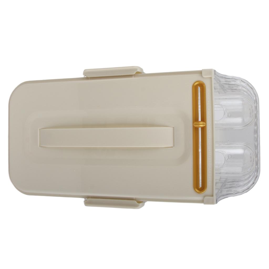 Egg Storage Box Time Record Automatic Egg Rolling Egg Organizer Refrigerator Egg Storage Container