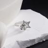 Ring Female Exquisite Flower Adjustable Ring Versatile Foreign High-end Sense Does Not Fade Ring Ring