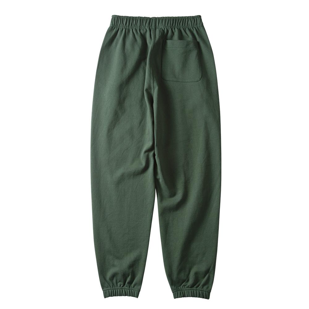 Beat And Silence Spade Embroidered Sweatpants (Green)