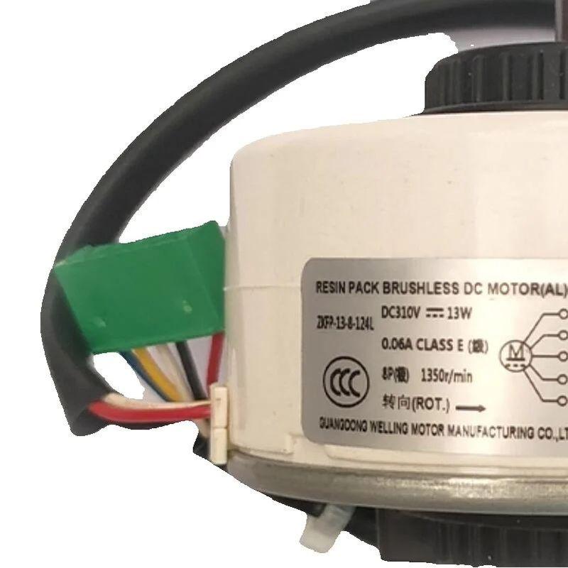 New For AUX Air Conditioner Indoor Unit DC Fan Motor ZKFP-13-8-124L DC310 13W Conditioning Parts