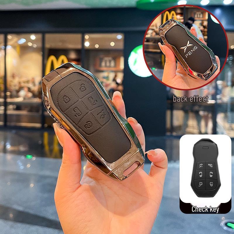 Xiaopeng X9 PRO/MAX 2025 Car Key Case & Buckle for Business MPV