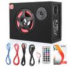 Subwoofer attivo per auto sotto il sedile da 6 pollici 350 W Altoparlante subwoofer per auto alimentato audio stereo per bassi Subwoofer attivo