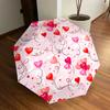 1pc Heart Balloon Pattern Automatic Open/Close Umbrella, Formal Events - Ideal Gift for Family or Friends, Outdoor Accessory Yy251211175