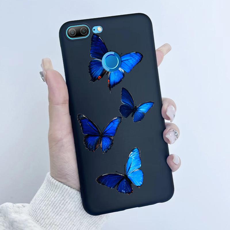 For Honor 9 Lite LLD-L21 LLD-L31 Phone Case Flower Girl Design Soft Silicone TPU Back Housing for Honor 9 STF-L09 STF-AL10 Cover