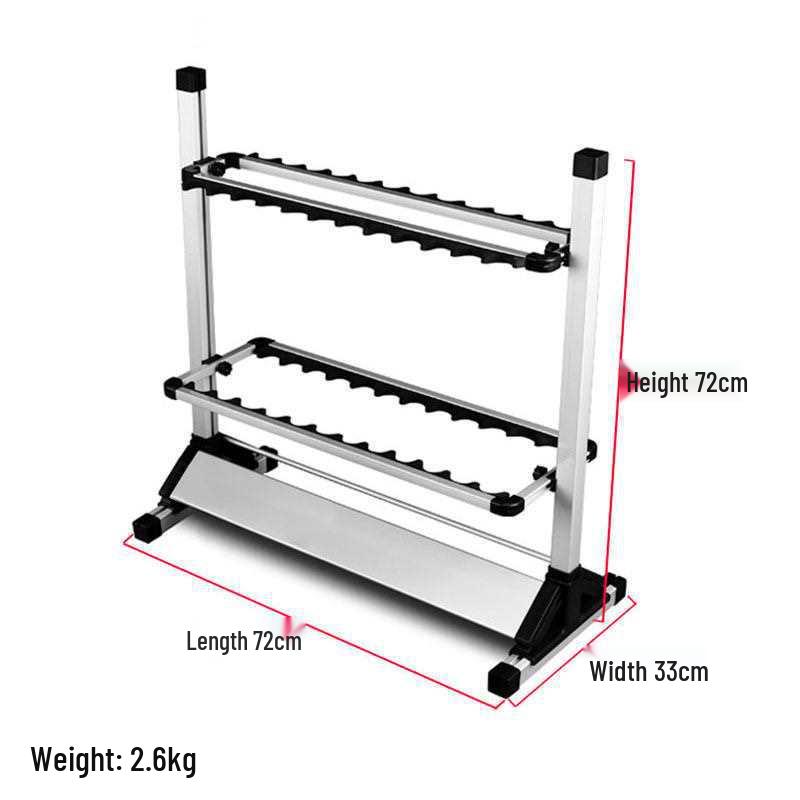 Aluminum Alloy Fishing Rod Display & Storage Stand