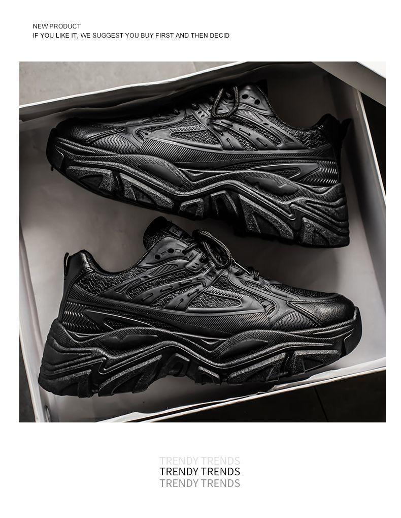 Men's Summer Korean Style Thick Sole Sneakers - Trendy, Versatile Casual Shoes