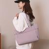 Large Capacity Handbag Women's Underarm Bag Korean Nylon Solid Color Commuter Tote Bag