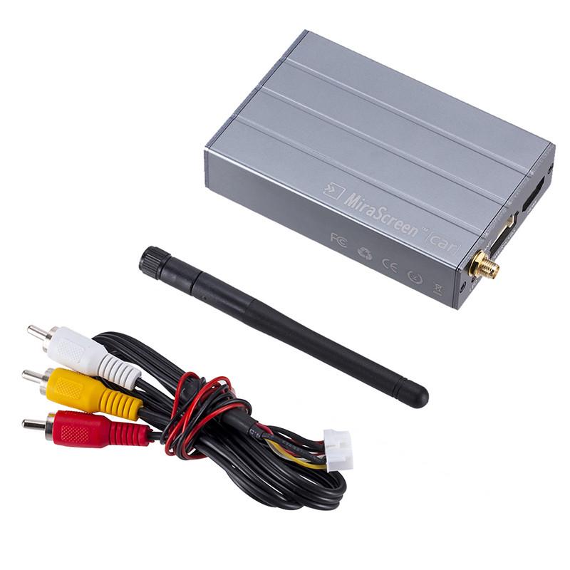 Buy Car WiFi Display Mirror Link Box Device MiraScreen DLNA Airplay for Android iOS at