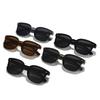 Retro Square Polarized Sunglasses Men Unisex Brand Designer Stainless Steel Core for Driving Fishing Sun Shades