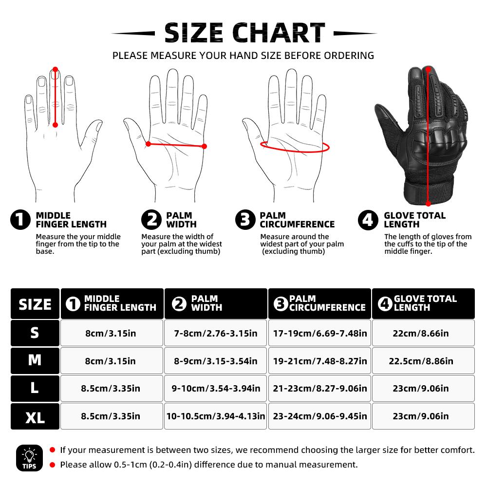 Gloves Touch Screen PU Leather Outdoor Cycling Sport Hiking Camping Hunting Shooting Bicycle Motorcycle Protective Gear