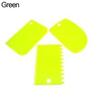 3 Pcs/Set Plastic Pastry Dough Icing Fondant Cake Scraper Decorating Baking Tool