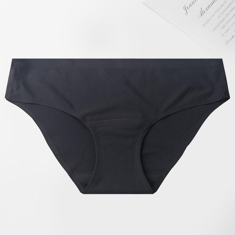 

Большие размеры физиологические женские средней талии четырехслойные менструальные герметичные трусы безопасные гигиенические трусы 2XL чёрный