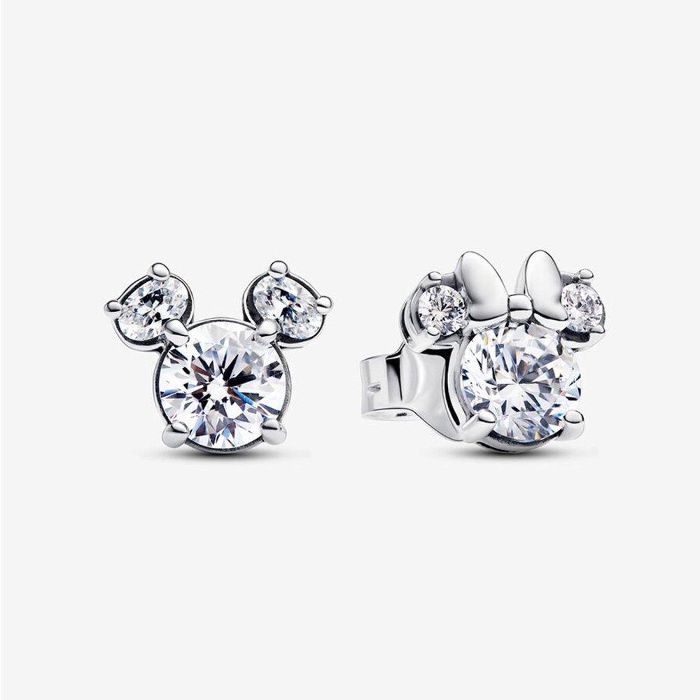 Pandora Disney Mickey and Minnie Mouse Earrings 293219C01