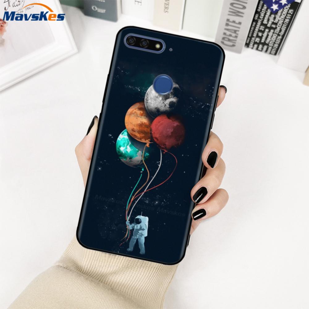 Honor 7A Pro Case Silicone Case For Huawei Y6 Prime 2018 Cover Soft TPU Mobile Phone Bags For Huawei Honor 7C RU 5.7inch Fundas
