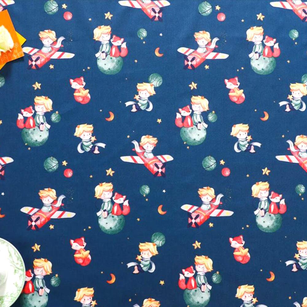 160*50 Kids Printed Cotton Twill Fabric For DIY Bedding Cloth Sewing Patchwork Quilting And Fashion Dress Making Fabrics