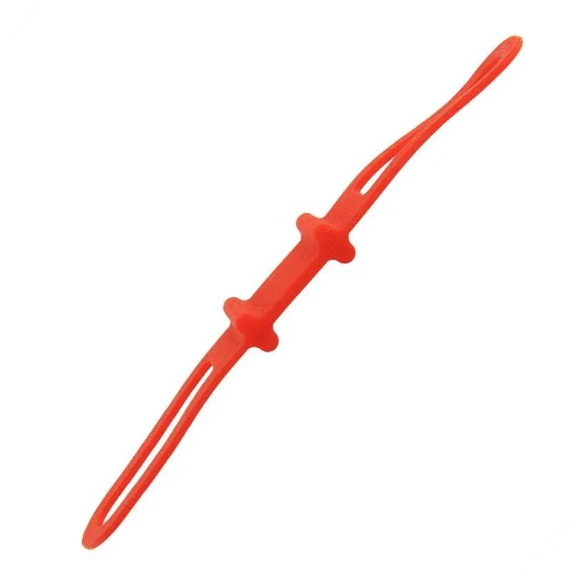 Bicycle Silicone Bandage Bike Silicone Elastic Strap Bandage Light Mount Bicycle Light Flashlight Holder Fit Bicycle Accessories