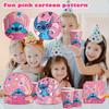 Tag Theme Birthday Party Decoration Game Flag Cake Insert Spiral Arrangement