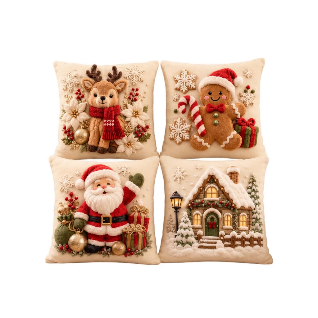 Christmas Throw Cover for Holiday Home Decor