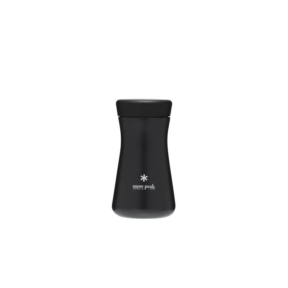 Snow Peak Stainless Steel Vacuum Bottle T350 Black TW-350BK Insulated Travel Thermos Flask