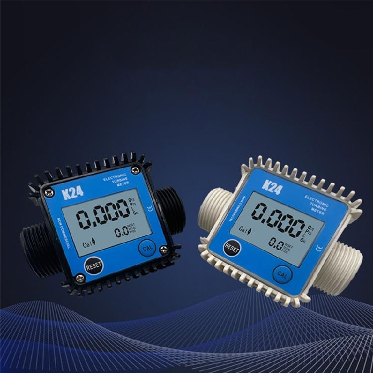 DN25 Electronic Turbine- Flow Meter with LCD Digital Display Liquid Flow Meter