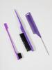 Hair Brush Set - 3 Pcs, Slick Back, Rat Tail, Teasing Comb for Kids and Baby Hair Smoothing