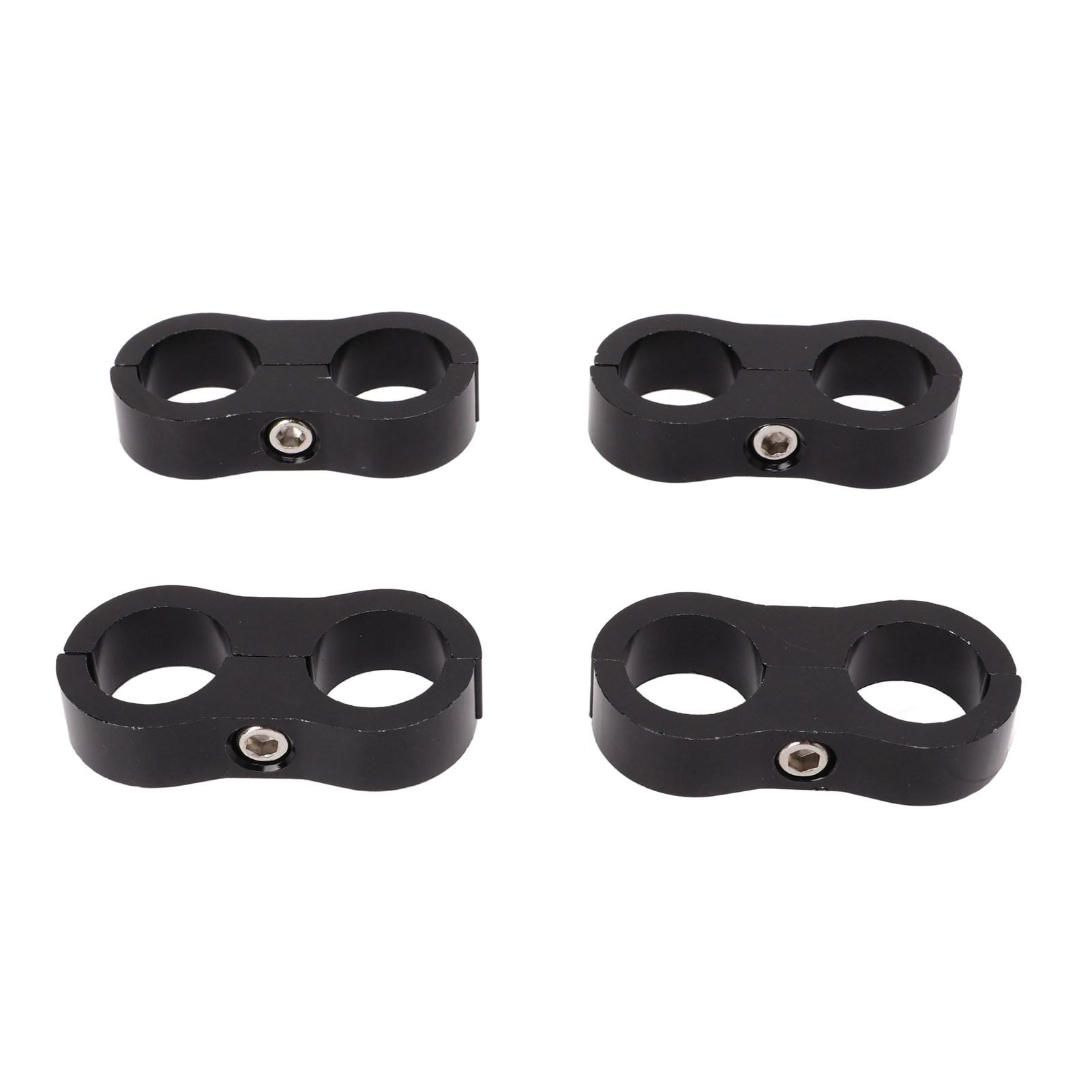 

4 шт. 8AN Хомут-сепаратор для шланга, Монтажный хомут для топливной магистрали, Монтажный разделитель, Фитинг-адаптер для 12