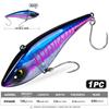 16Cm 125G Sinking Vib Pencil Lure Fake Bait With Single Steel Wire Hook For Tuna Sea Fishing Long Casting Hard Plastic Jigging